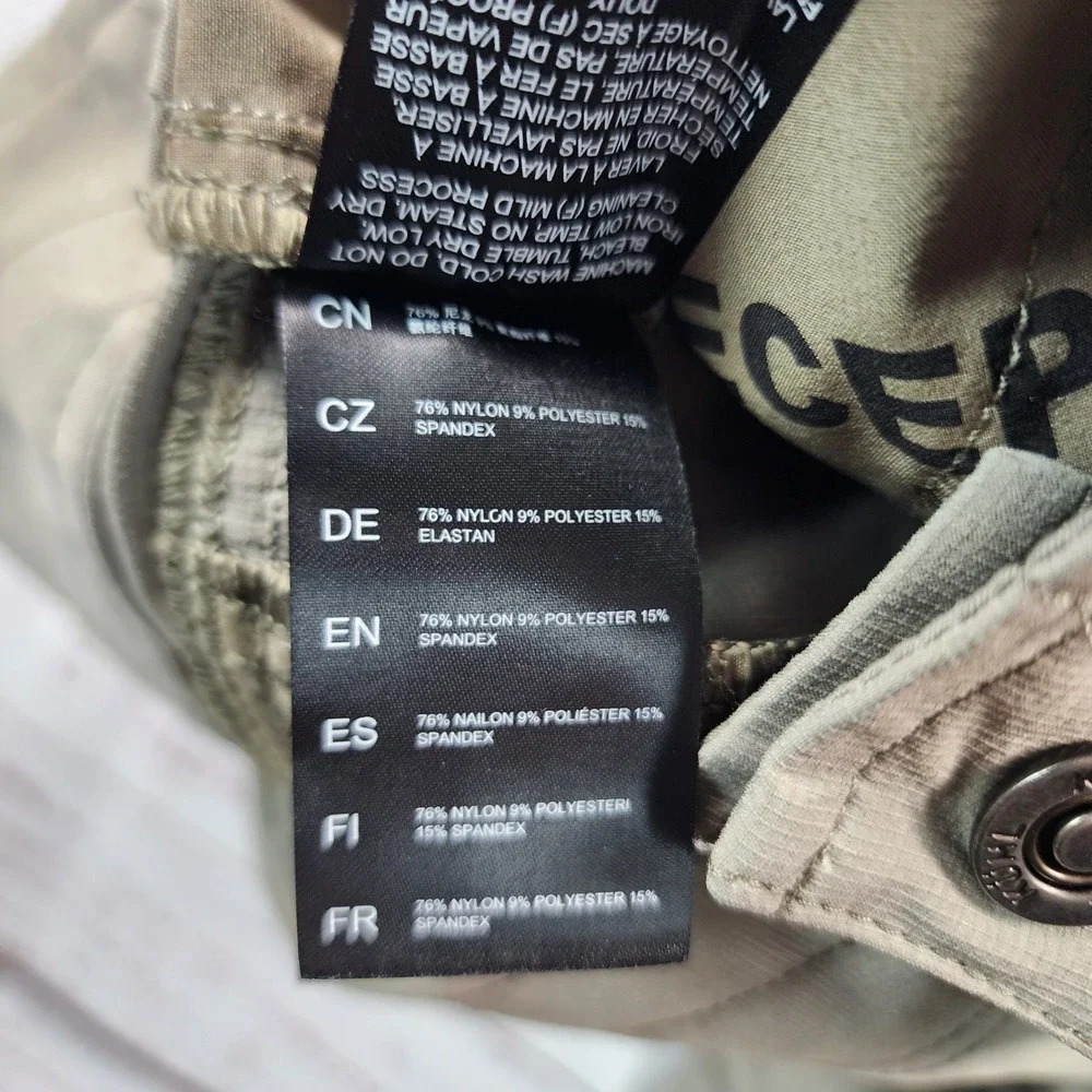KUHL Deceptr Pants Mens 36x34 Khaki Tuff Lite Stretch Technical Hiking Outdoor